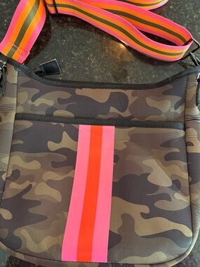 HAUTE SHOREW BLAKE SHOWOFF NEOPRENE CROSSBODY BAG